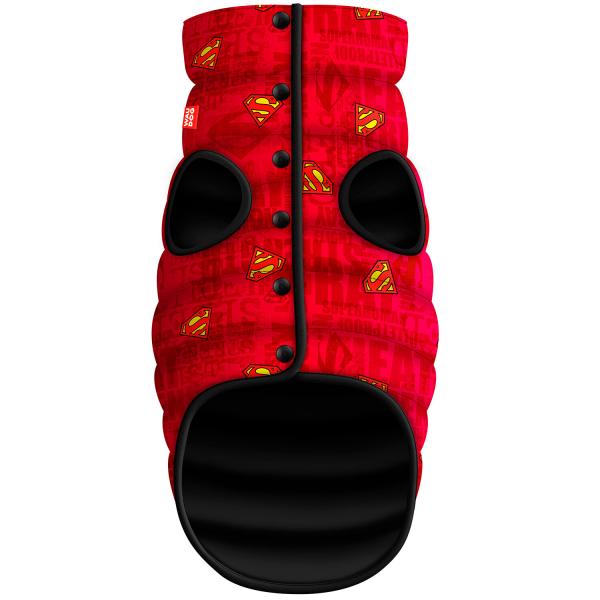 ** 0941-4007  Курточка WAUDOG с рисунком "Superman red", размер M40: дл:37-40 см, ог: 63-67 см, ош:39-4 