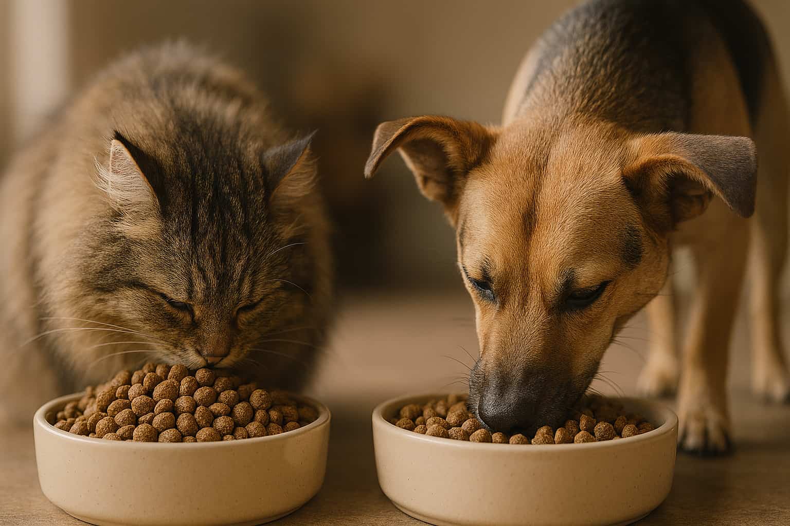 Классификация кормов для кошек и собак