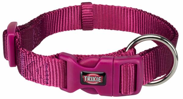 Ошейник "TRIXIE" для собак "Premium Collar", нейлон (S-M), 30-45см/15мм, орхидея