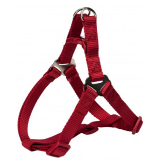 Шлея "TRIXIE" для собак "Premium Harness", (M), 50-65см/20мм, красный 