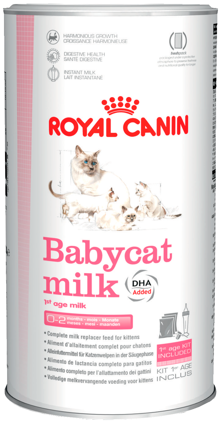 Royal Canin Babycat Milk Заменитель кошачьего молока (до 2 месяцев