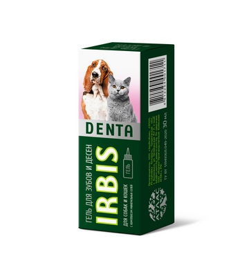 Irbis Denta Гель для зубов и десен для кошек и собак, 30 мл 
