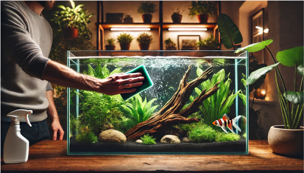 как ухаживать за аквариумом
