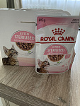 Royal Canin Kitten Sterilised Корм консервированный для стерилизованных котят до 12 месяцев, соус, 85г - фото