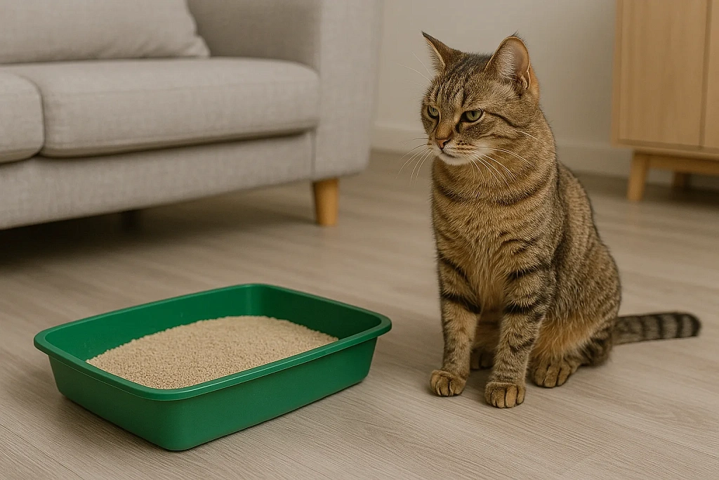 Почему кот перестал ходить в лоток фото