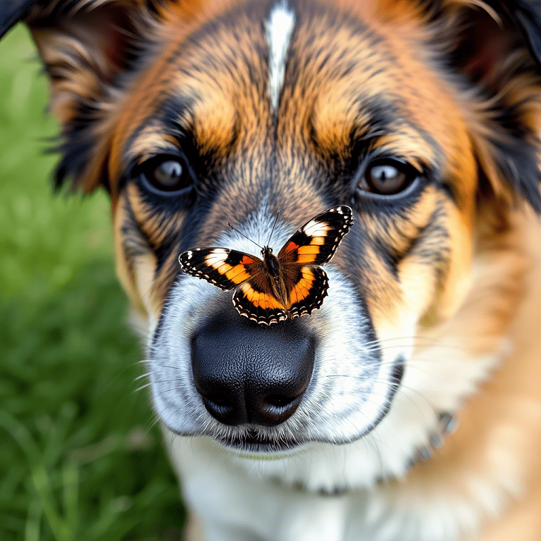 На вашего любимца сядет только бабочка после обработки препаратами от блох и клещей